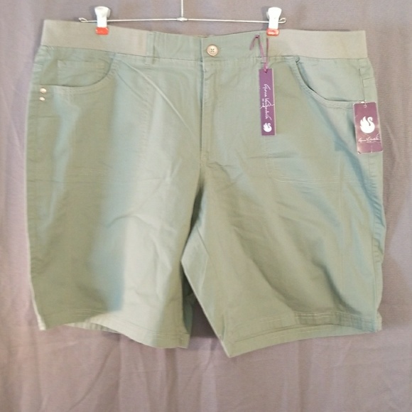gloria vanderbilt shorts elastic waist